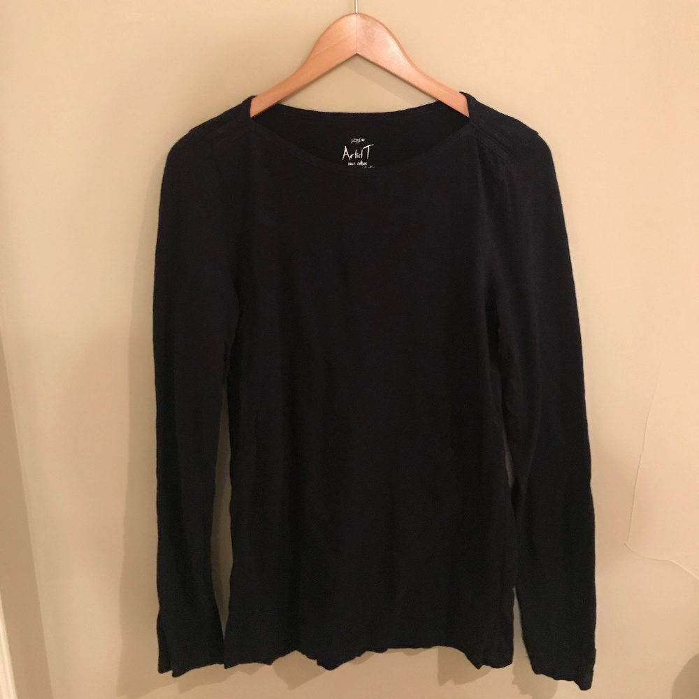 J Crew Navy Top